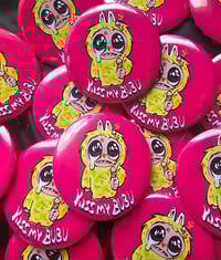 Labubu Button Pin 