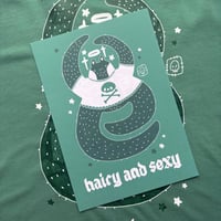 Hairy and Sexy A4 Print 