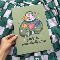 Cosy Goals A4 Print