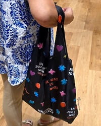 Image 1 of PERMISSION TO DANCE - foldable reusable bag
