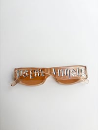 Image 5 of Palm Angels Pink ‘Angel’ Sunglasses (Sample Piece)