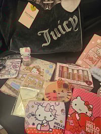 Image 2 of Carolinas Custom RESERVED Viral Juicy Couture Vintage Dreams Tote Meets Kuromi Bundle 