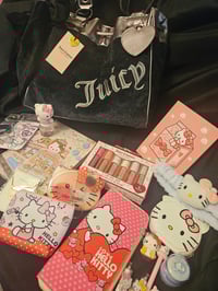 Image 4 of Carolinas Custom RESERVED Viral Juicy Couture Vintage Dreams Tote Meets Kuromi Bundle 