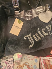 Image 5 of Carolinas Custom RESERVED Viral Juicy Couture Vintage Dreams Tote Meets Kuromi Bundle 