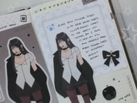 Image 3 of Black Bow Sticker Sheet