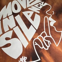 Image 3 of Move in Silence Tee (Bleach-Dyed)