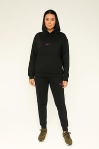 Image 5 of Womens Nike Fleece  Hudded Tracksuit 