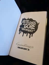 Image 3 of Guts, Gags & Gore A Collection by Rowland Bercy Jr. - deluxe signed Hardcover