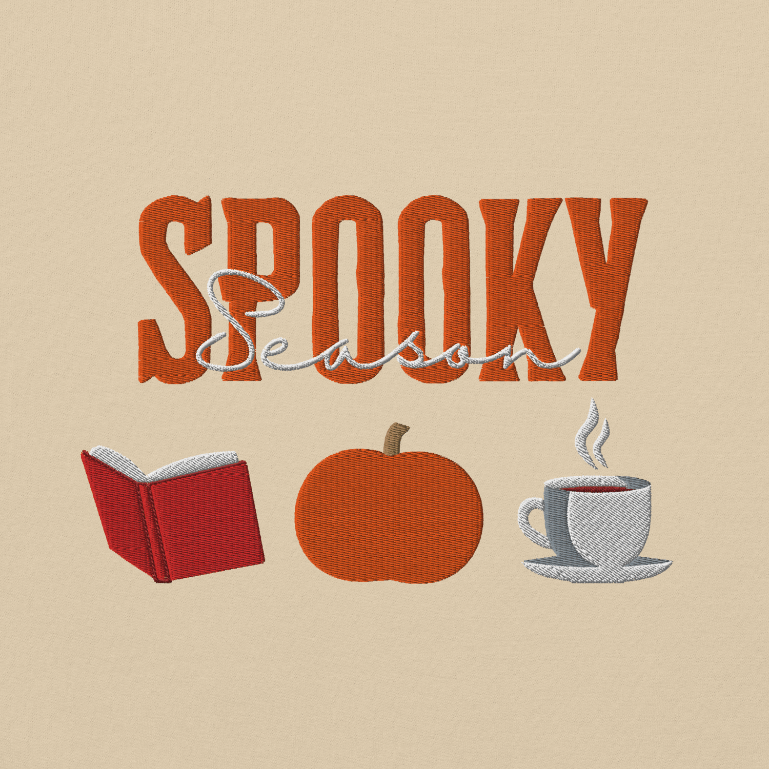 Image of Spooky season autumn colours Unisex Sweatshirt