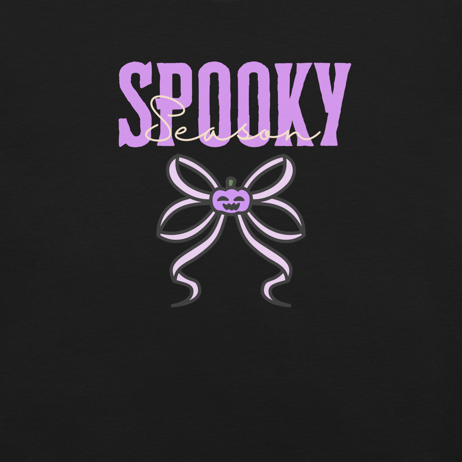 Image of Spooky purple ribbon Unisex Sweatshirt
