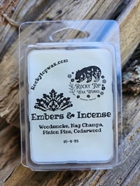 Image 3 of Embers & Incense-A Rockytop Wax Works exclusive custom houseblend fragrance 