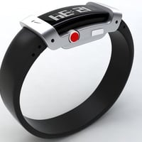 Image 2 of Nike Triax Imara Strive Silicon Digital Wristwatch (2006)