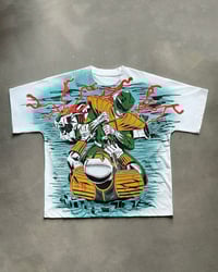 Image 1 of 'Green vs White' Shirt