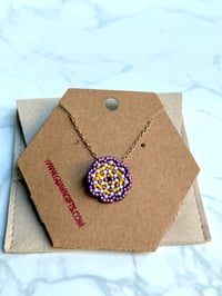 Mini Flor Purple Yellow