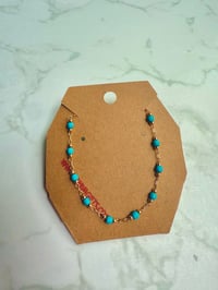 Turquoise Choker Necklace - Faceted Stone