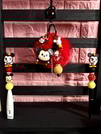 Image 1 of Mickey & Minnie Red Glam Set 💫