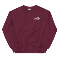 Image 2 of AS25.AW Thanks Ah Crewneck Maroon