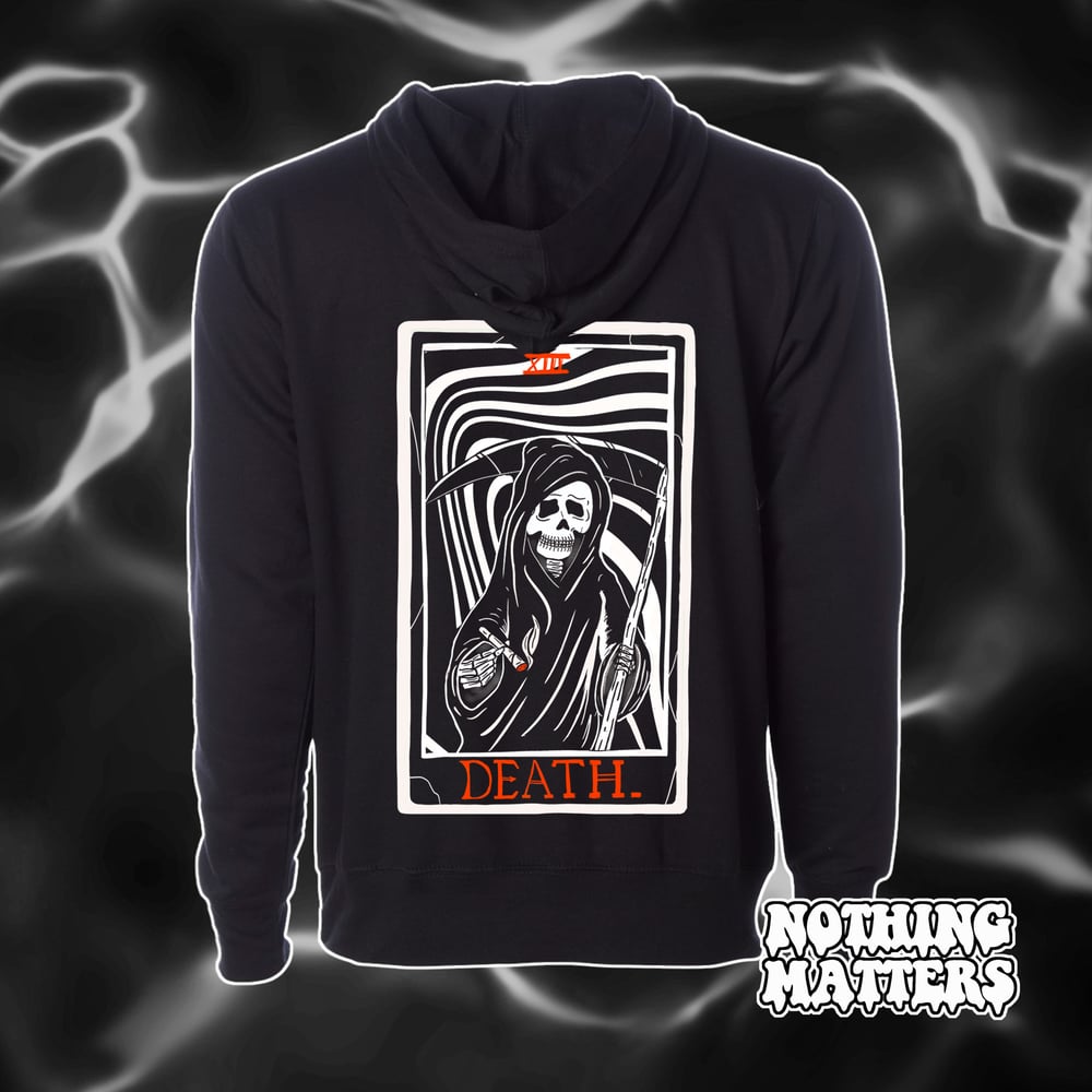 Image of Death Tarot Card Hoodie