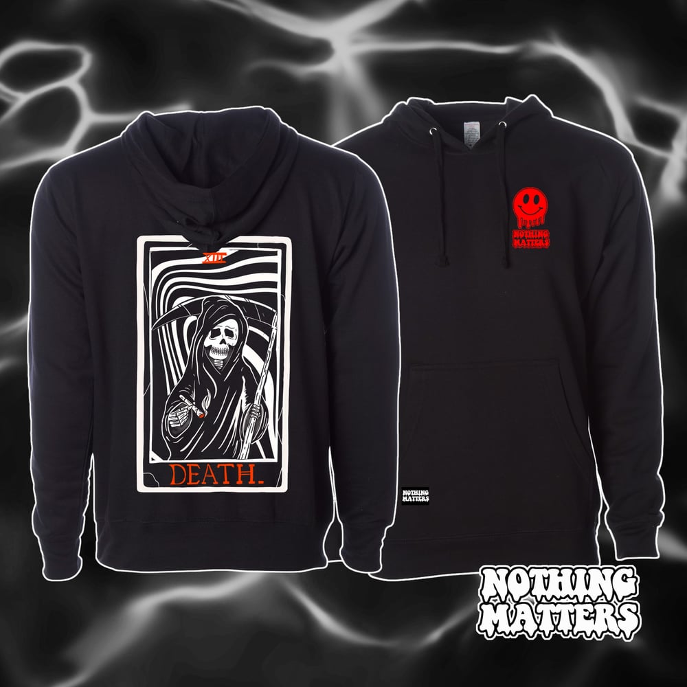 Image of Death Tarot Card Hoodie