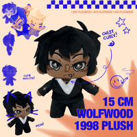 Image 2 of 98 Wolfwood Custom Plush PREORDER
