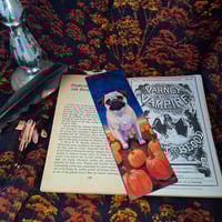 Image 2 of Bookmarks Halloween 2025 Dog - Pug