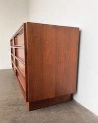 Image 8 of Brown Saltman Lowboy Dresser