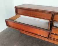 Image 14 of Brown Saltman Lowboy Dresser