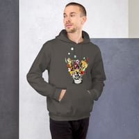 Image 20 of Frankenflower - Unisex Pullover Hoodie - Heavy Blend -  50/50 Cotton Poly - Front and Back Print