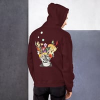 Image 15 of Frankenflower - Unisex Pullover Hoodie - Heavy Blend -  50/50 Cotton Poly - Front and Back Print