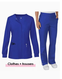 Image 1 of Long-sleeved Scrub Suit
