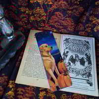 Image 2 of Bookmarks Halloween 2025 Dog - golden retriver