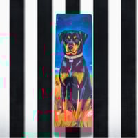 Image 1 of Bookmarks Halloween 2025 Dog - Rottweiler