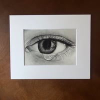 Image 1 of “Tears for our fallen” mini matted fine art print