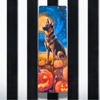 Image 1 of Bookmarks Halloween 2025 Dog - German Shepherd