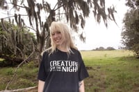 Image 1 of Creature of the night tee