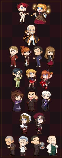 Umineko Stickers - Vol. 1 (PRE-ORDERS)