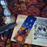 Image 2 of Bookmarks Halloween 2025 Dog - Chihuahua black