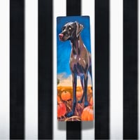 Image 1 of Bookmarks Halloween 2025 Dog - Great Dane Black
