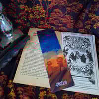 Image 3 of Bookmarks Halloween 2025 Dog - Bulldog with neck scarf