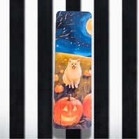Image 1 of Bookmarks Halloween 2025 Dog - Pomeranian
