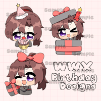 【PREORDER】WWX Birthday Charms 【PREORDER】
