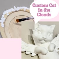 Custom "Cat in The Clouds" Wall Sculpture