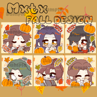 【PREORDER】MXTX Fall Pumpkin Spice Magnet【PREORDER】