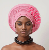 Image 1 of African Inspired Headscarf(Gele) 