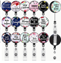 Nurse Badge Holders w/ Inspiring Texts