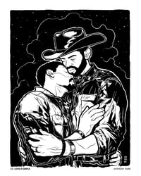 Image 1 of Love Is Simple - 16x20" open edition