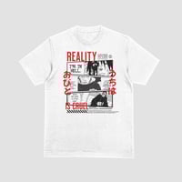 Image 2 of Obito Uchiha "Reality Is Cruel" Panel T-Shirt