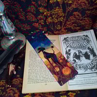 Image 2 of Bookmarks Halloween 2025 Dog - black poodle