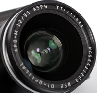 Image 10 of Leica M5 3 lug 35mm camera with NEW 35mm F2 ASPH lens #1061 CLA + METER WORKS