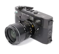 Image 4 of Leica M5 3 lug 35mm camera with NEW 35mm F2 ASPH lens #1061 CLA + METER WORKS